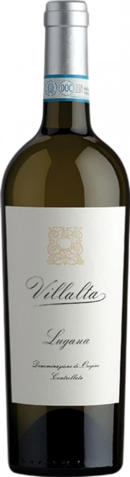 Вино Villalta Lugana біле сухе 12.5% 0.75л 