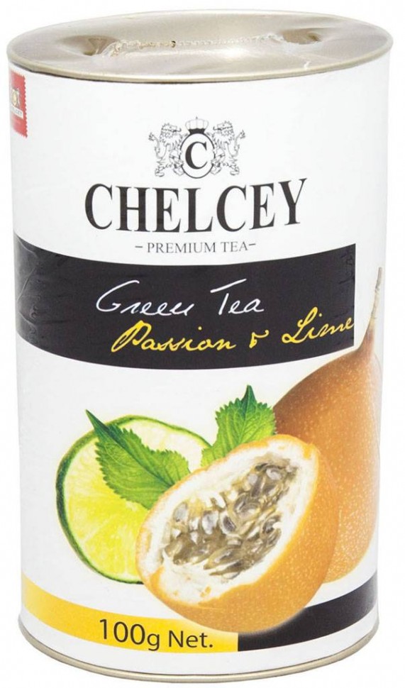 Чай CHELCEY "Пассион и лайм" 100 г банка