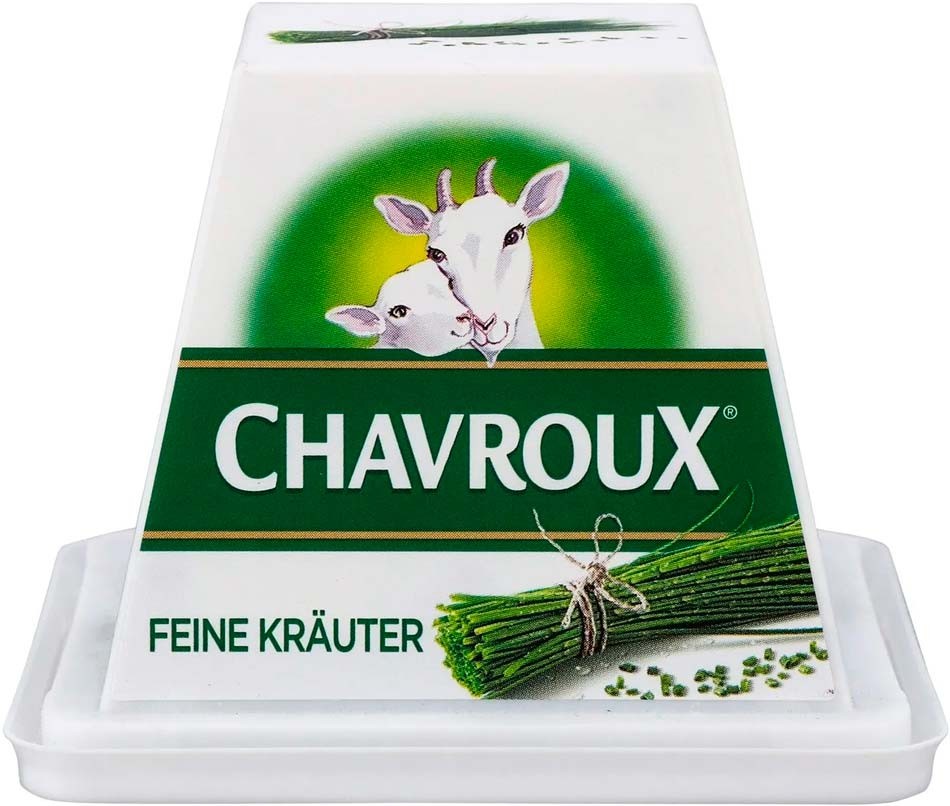 Сир із козячого молока Chavroux з цибулею 150 г