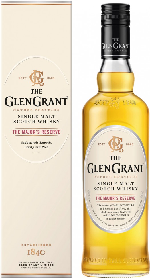 Виски Glen Grant The Major's Reserve 5 YO 40% 1 л