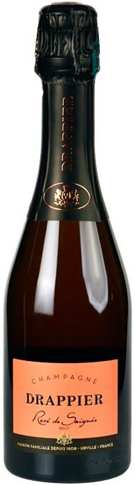 Шампанське Drappier Brut Ros? de Saigne рожевий брют 12% 0.375 л