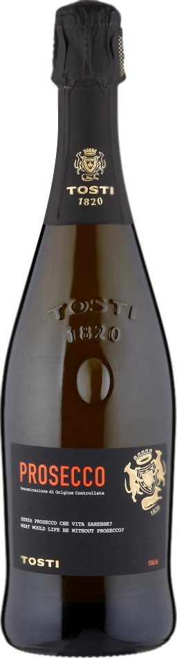 Вино ігристе Tosti Prosecco D.O.C. біле екстрасухе 11% 0.75л