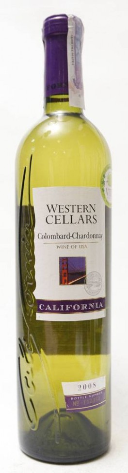 Вино Western Cellars Colombard Chardonnay 14% 0,75 л