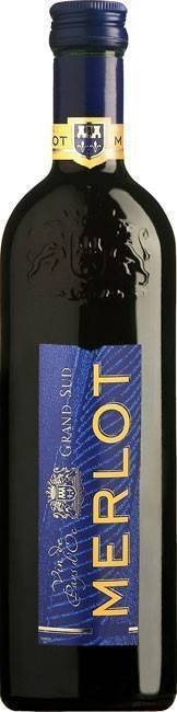 Вино Grand Sud Merlot красное сухое 0,25л 13%