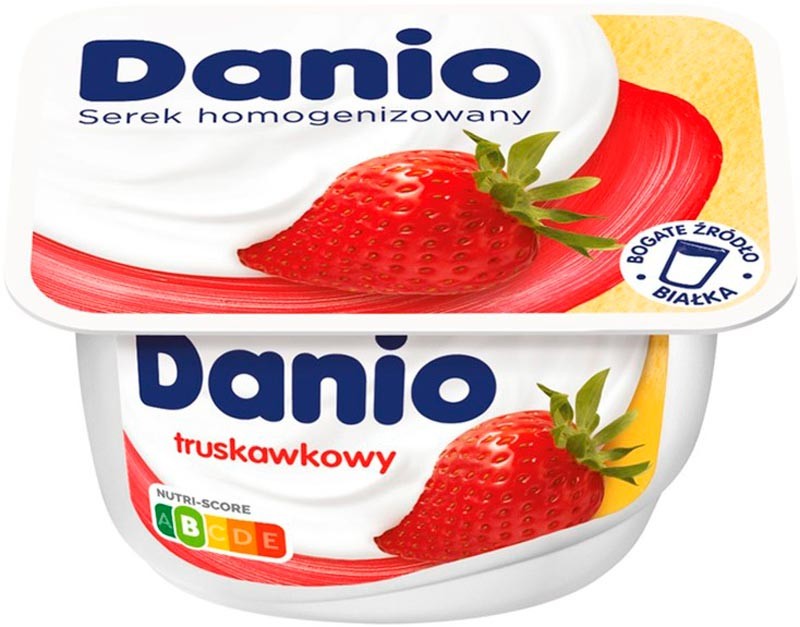 Десерт творожный Danone Danio клубничный 130 г