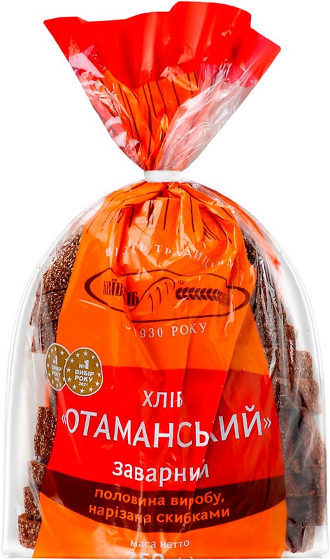 Хлеб Киевхлеб Атаманский заварной 350 г