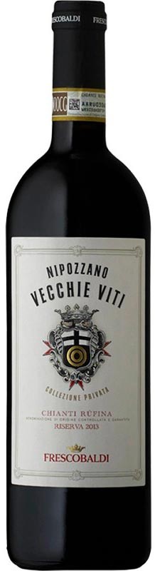 Вино Frescobaldi Nipozzano Vecchie Viti Chianti Rufina красное сухое 13,5% 0,75л