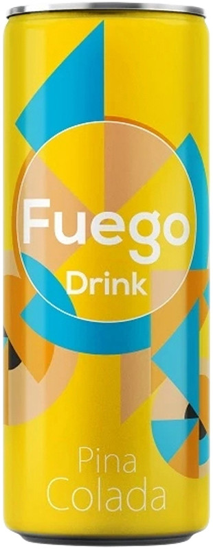 Напій слабоалкогольний Fuego Drink Pina Colada 4,5% 0,25 л