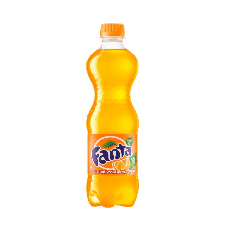 Напій Fanta апельсин 0,5л.