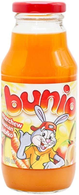 Сок Bunio морковь-банан-яблоко 330 мл