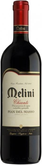 Вино Melini Chianti Pian del Masso красное сухое 0,375л 13%