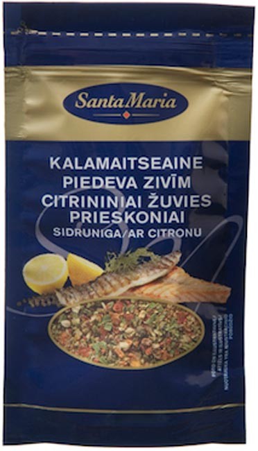 Приправа Santa Maria - Spices for Fish with Lemon до риби 23 г