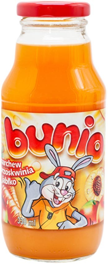 Сок Bunio морковь-персик-яблоко 330 мл