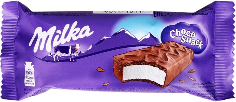 Тістечко бісквітне Milka Choco Snack 29 г