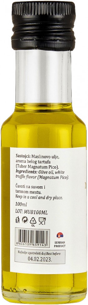 Оливковое масло со вкусом белого трюфеля Tartufi 100г
