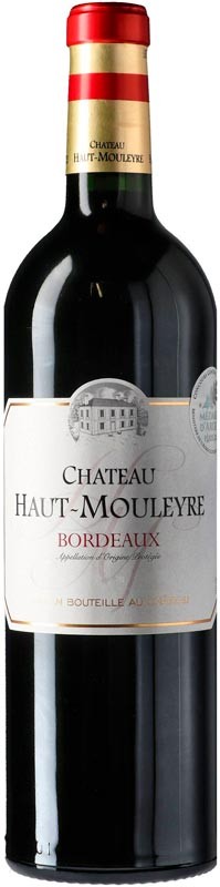 Вино Chateau Haut-Mouleyre Bordeaux Rouge красное сухое 13% 0,75л