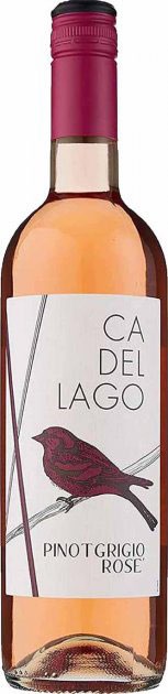 Вино Ca Del Lago Pinot Grigio Delle Venezia Rosato Veneto рожеве сухе 0,75 л 12%