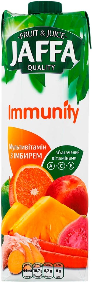 Нектар Jaffa Immunity мультивитамин с имбирем 950 мл