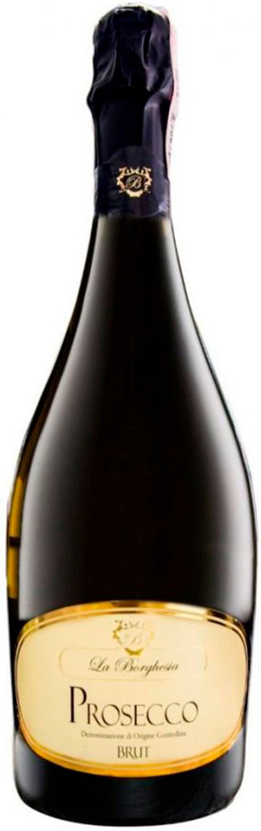 Вино игристое LA Borghesia Prosecco Spumante Brut белое сухое 11% 0,75л