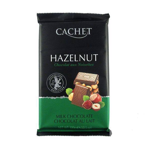 Шоколад Cachet молочный с лесными орехами 300 г