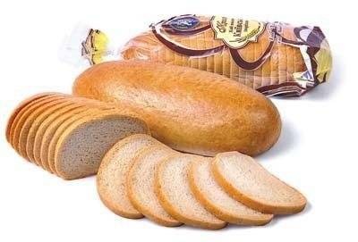 Хлеб пшеничный из муки 1-го сорта 650г нарезн Кулиничи