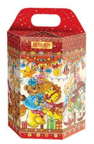 Подарочный набор "Веселая карусель" Roshen 600 г