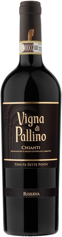 Вино Tenuta Sette Ponti Chianti Riserva Vigna di Pallino красное сухое 13.5% 0.75 л