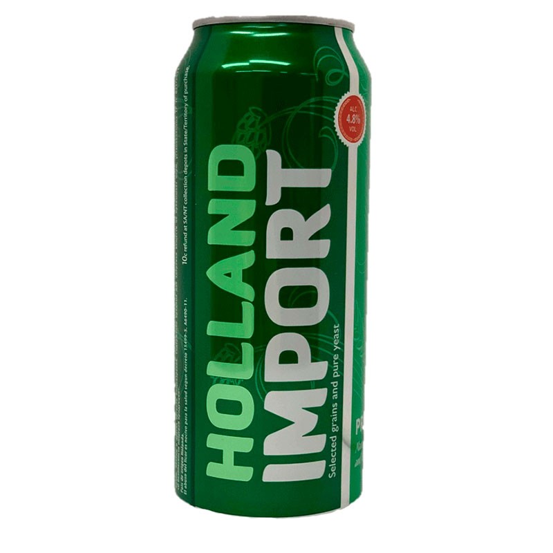 Пиво Holland Import 4,8% 0,33л ж/б Нидерланды