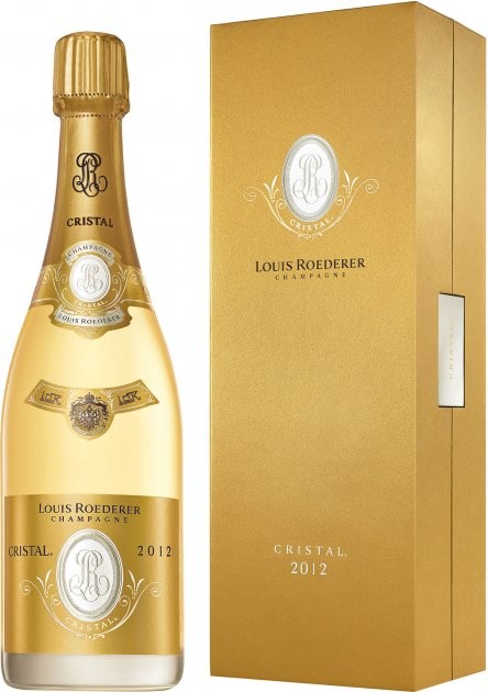 Шампанское Louis Roederer Cristal Brut Vintage 2009 игр. белое сухое 0,75л