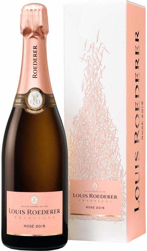 Шампанское Louis Roederer Champagner Brut Rose 2015 сухое розовое 12% 0,75л