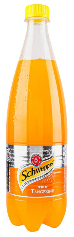 Напиток безалкогольный Schweppes Tangerine сильногазированный сокосодержащий 750мл