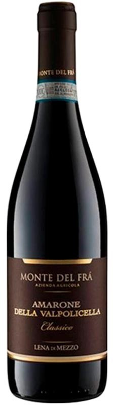 Вино Monte Del Fra Amarone Della Valpolicella Classico 2015 красное сухое 15,5% 0,75л