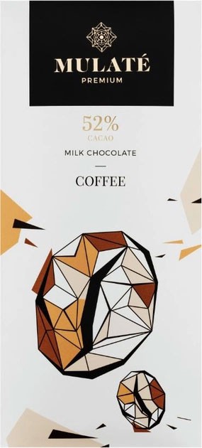 Молочний шоколад Mulate Premium Coffee 90г