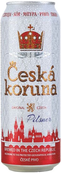 Пиво Ceska Koruna Pilsner світле фільтроване 4.1% 0.5 л