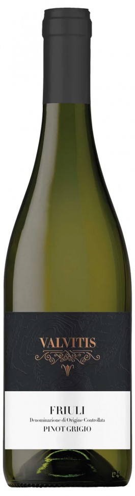 Вино біле сухе Valvitis Friuli Pinot Grigio 12,5% 0,75 л